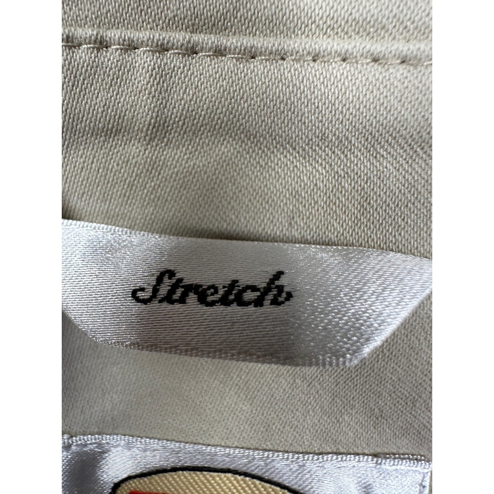 Talbots Safari Utility Jacket Womens 10P Beige Cotton‎ Stretch Military Blazer - Picture 11 of 16